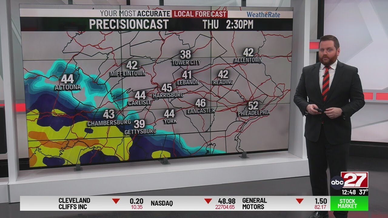 Dan's Thursday Midday Forecast