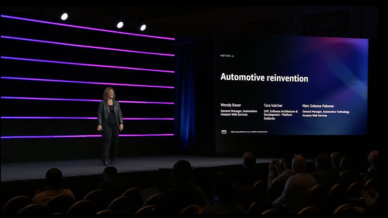 AWS re:Invent 2022 - Automotive reinvention (AUT101-L)