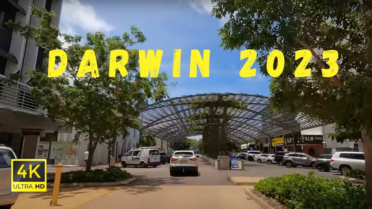 4K Darwin City Driving Tour 2023