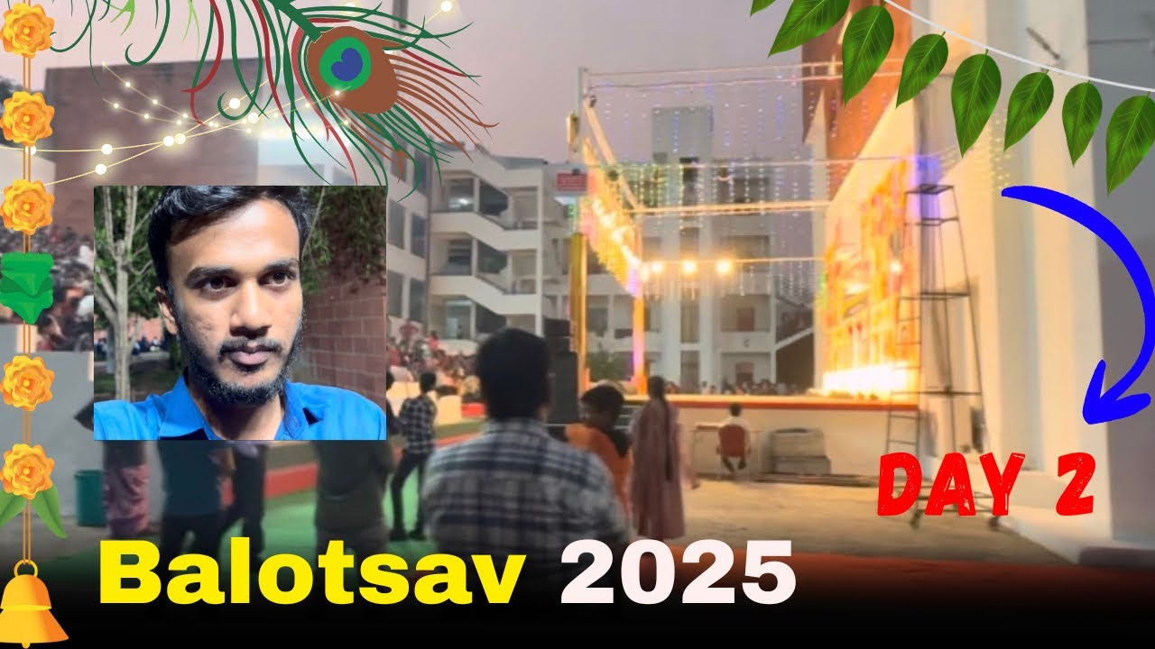 Balotsav 2025 Day 2 @ VVIT | Full-Day Telugu College Vlog by Abid