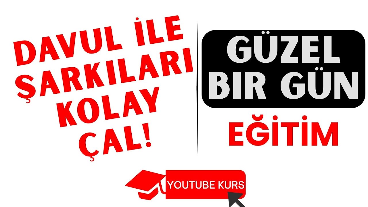 G&uuml;zel Bir G&uuml;n - Eğitim - Kolay Davul #davuleğitimi
