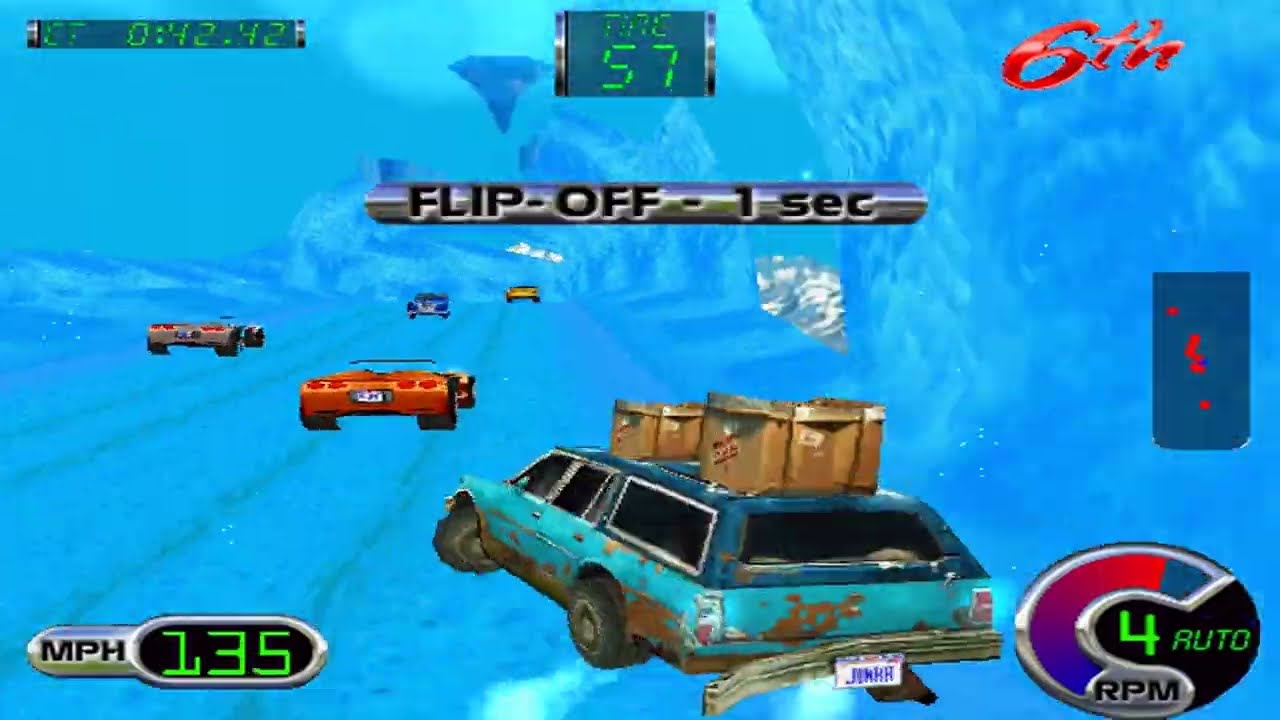 Cruis'n Exotica (Arcade) | MAME 0.241 | Gameplay #2