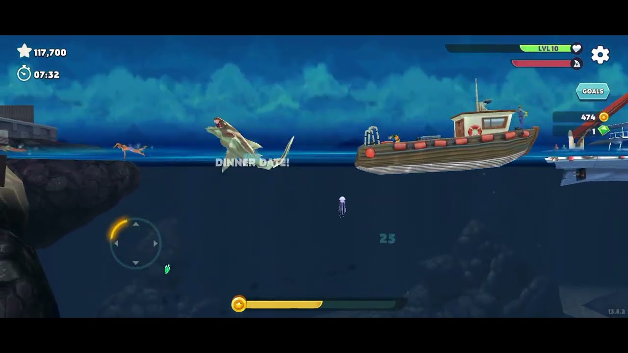 A good game in Hungry Shark 