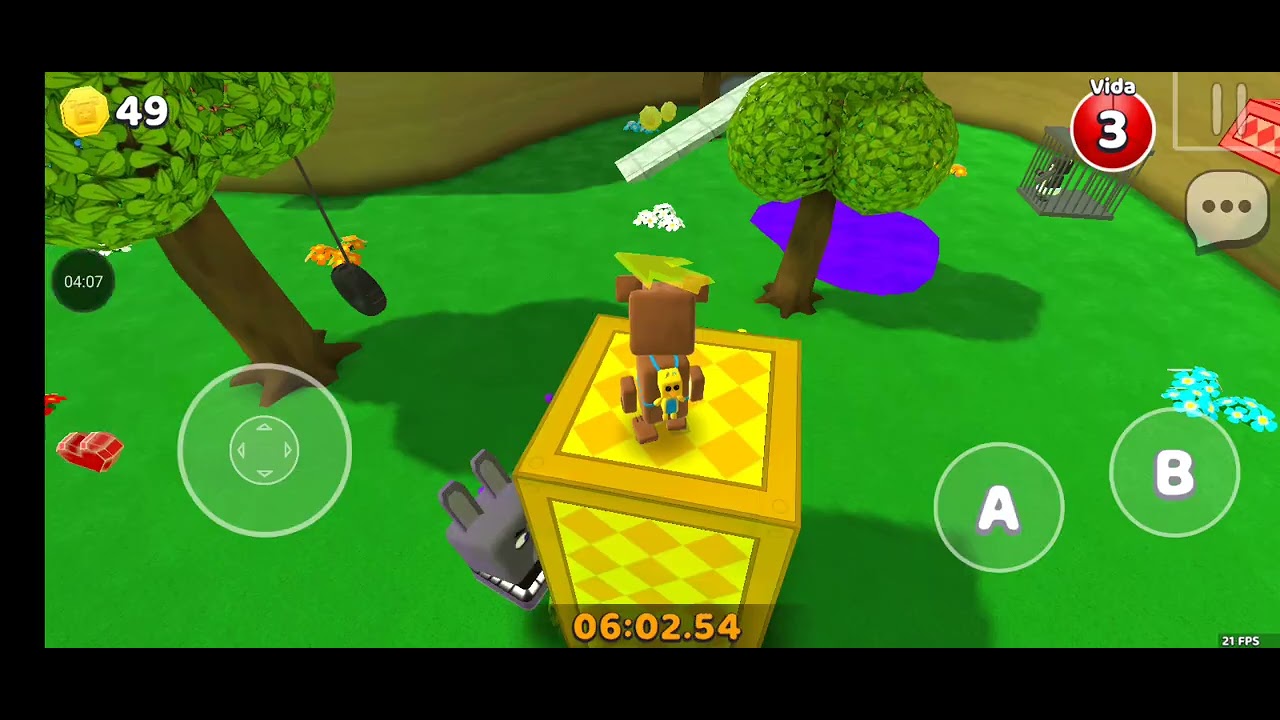Super Bear adventure mundo 1 :aldeia das tartarugas🐢 E1
