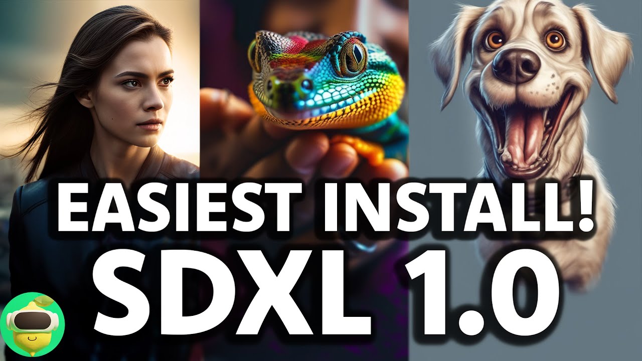 Самый простой способ установить Stable Diffusion XL 1.0 на компьютер! (Лучший урок)