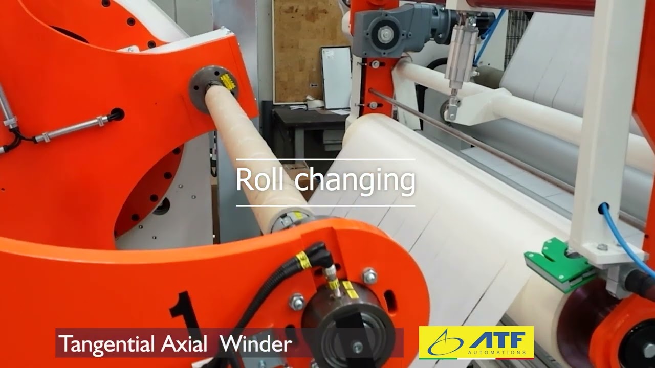 Tangential Axial Turret Winder