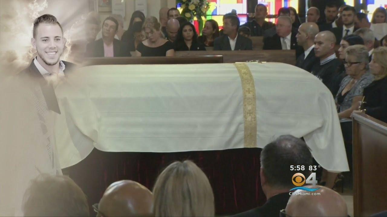 Marlins Players, Officials Remember Jose Fernandez At Funeral Service