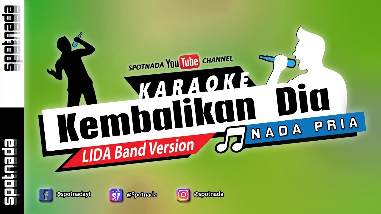 Karaoke Nada Pria | Kembalikan Dia Versi Faul Aceh Dangdut LIDA
