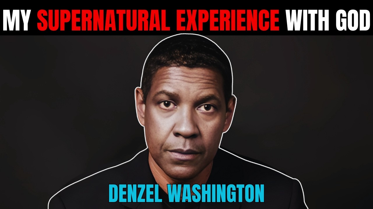 Denzel Washington Shares His LIFE CHANGING Experience With Jesus Christ