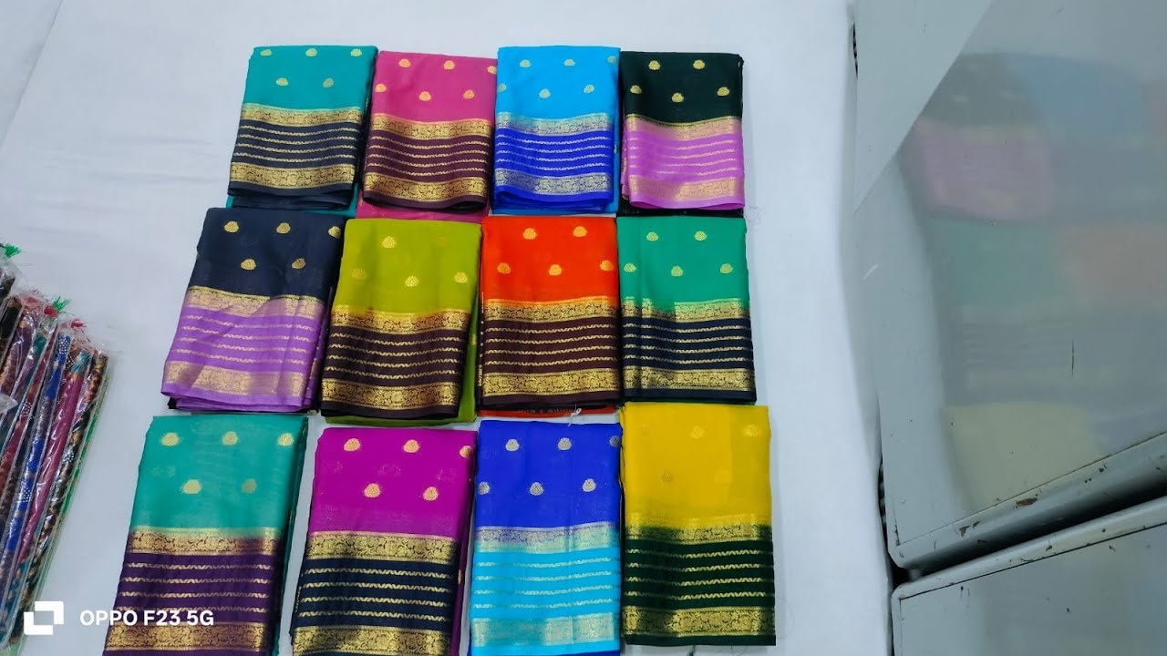 VARAHI COLLECTION.S is live Mysore silk sarees  9014151708