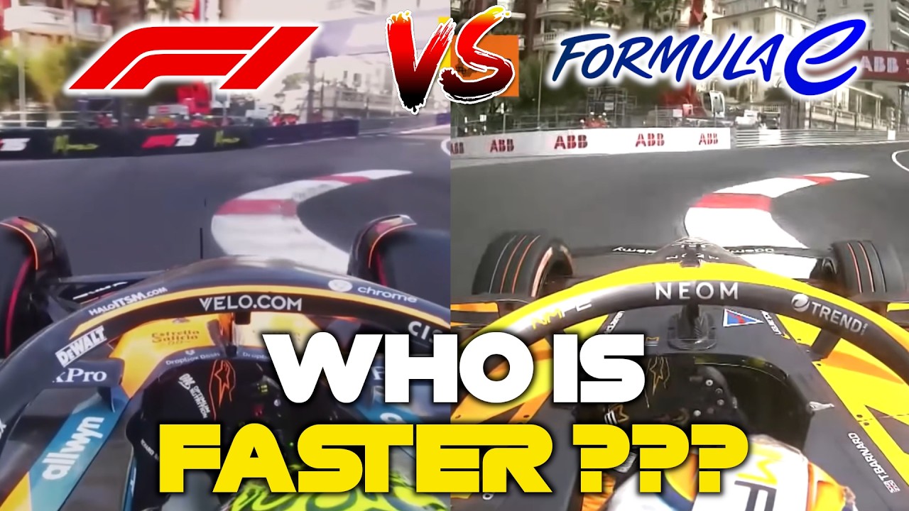 Can The New Formula E Cars Beat F1 At Monaco ??