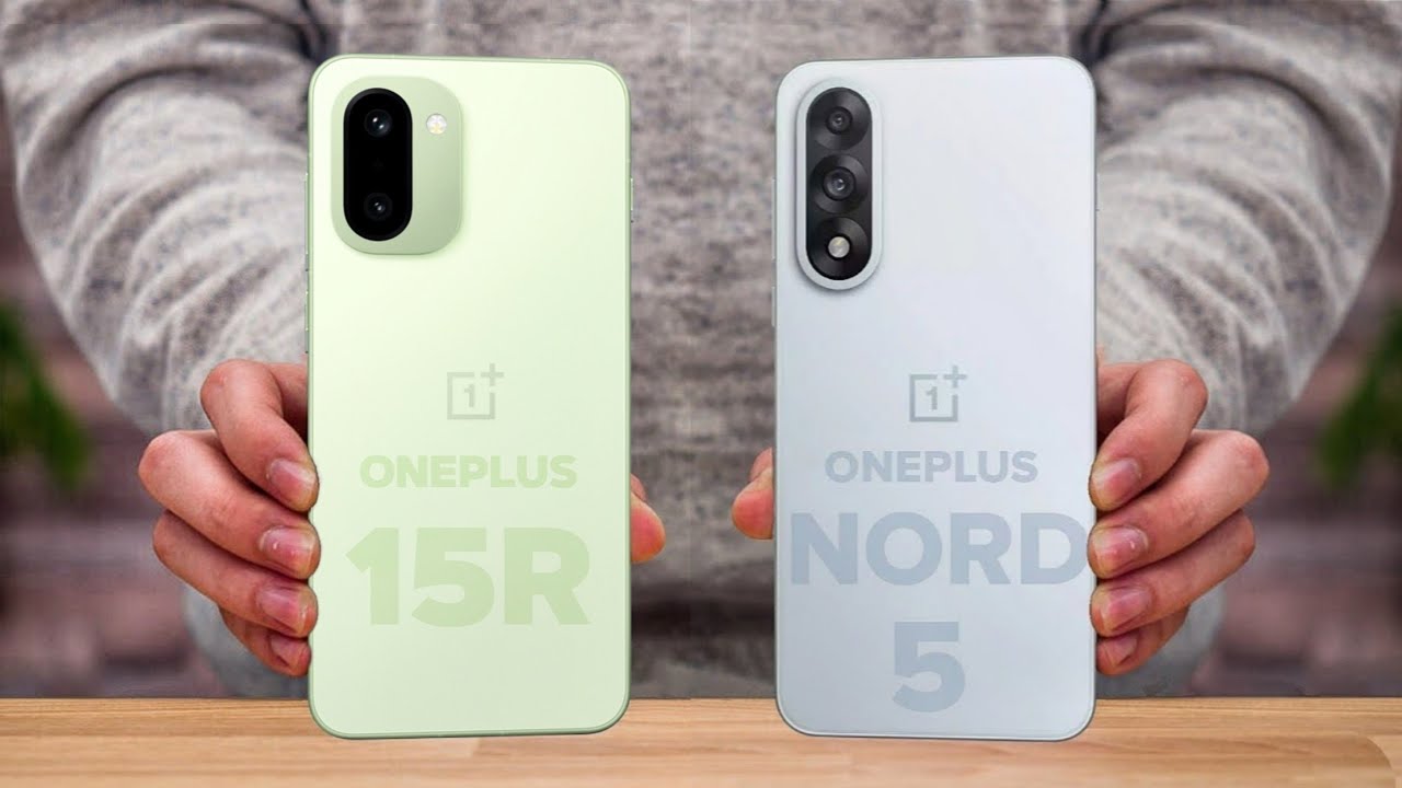 OnePlus 15R против OnePlus Nord 5 — какой из них лучше подойдет именно вам? ⚡