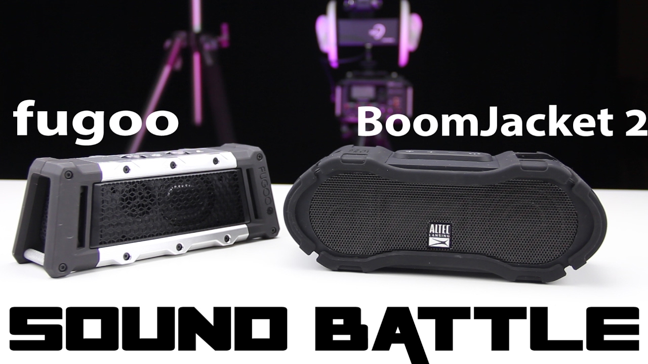 Fugoo vs Altec BoomJacket 2 :SOUND BATTLE. The real sound comparison (Binaural Rcording)