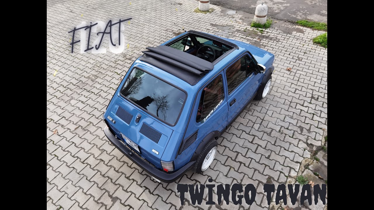 Fiat 126 Bis 650 FSM TWİNGO AÇILIR TAVAN (  126 Bis 650 FSM Sunroof )