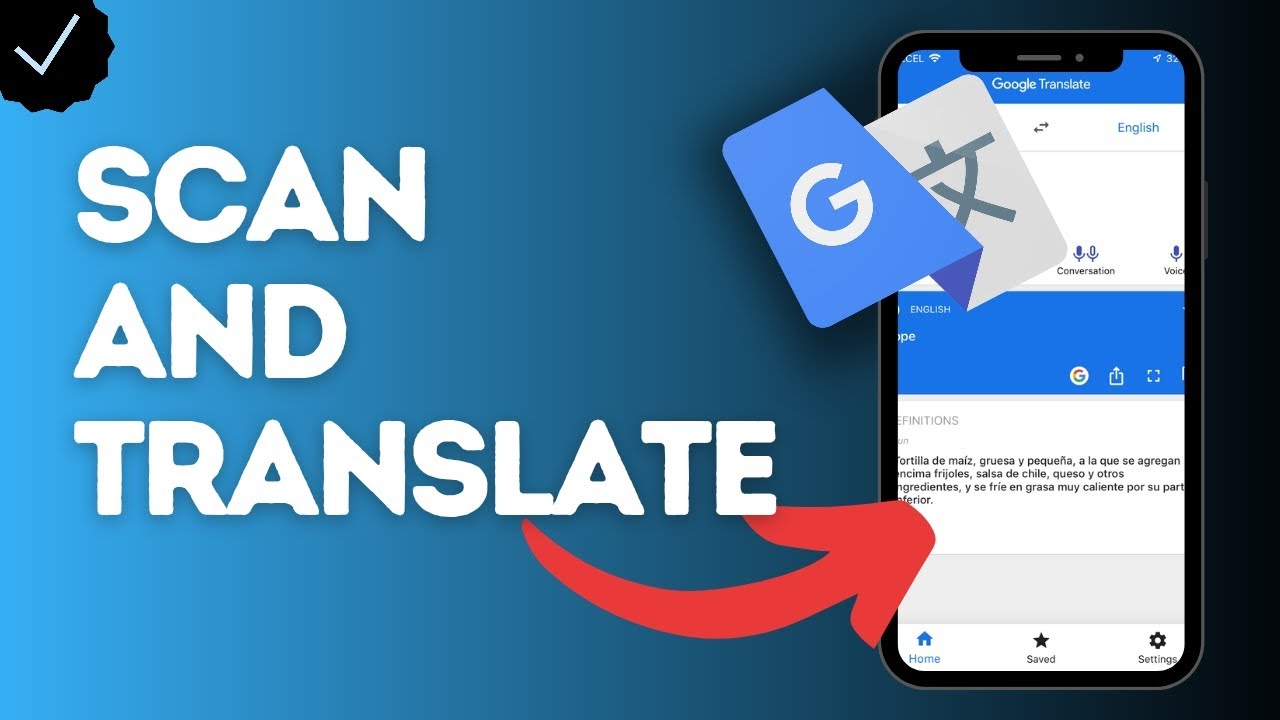 How to scan and translate printed text on Google Translate?