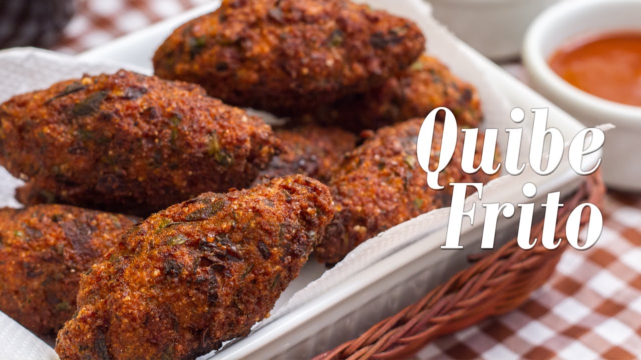 Como fazer Quibe Frito (Vegan)