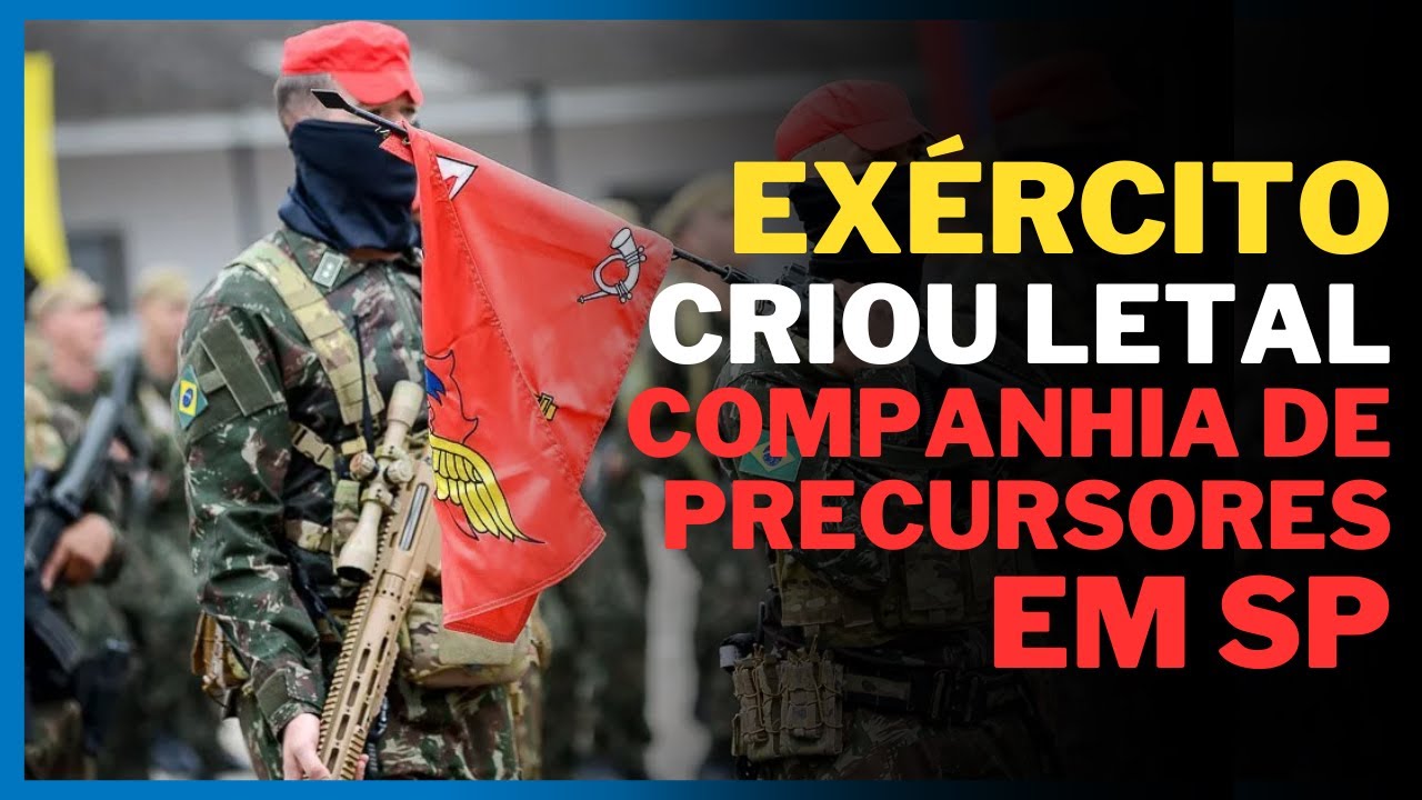 Saiba por que Exército Brasileiro criou uma letal 2ª Companhia de Precursores Paraquedistas em SP
