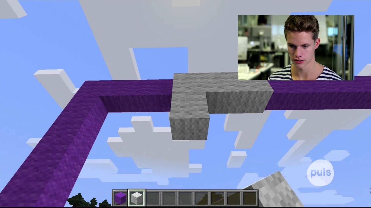 ConCrafter baut Bandnamen in Minecraft - Making Of || PULS
