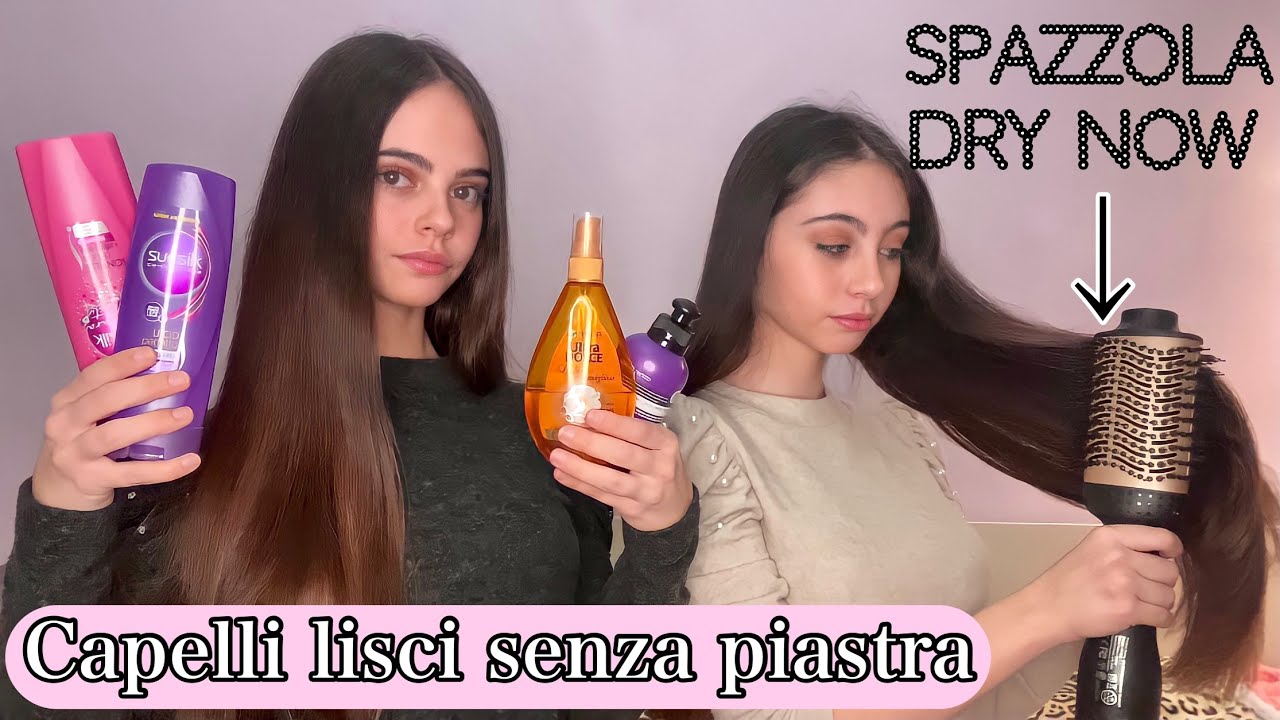 HAIR CARE ROUTINE 💇🏻&zwj;♀️ Come avere i capelli lunghi e lisci senza piastra