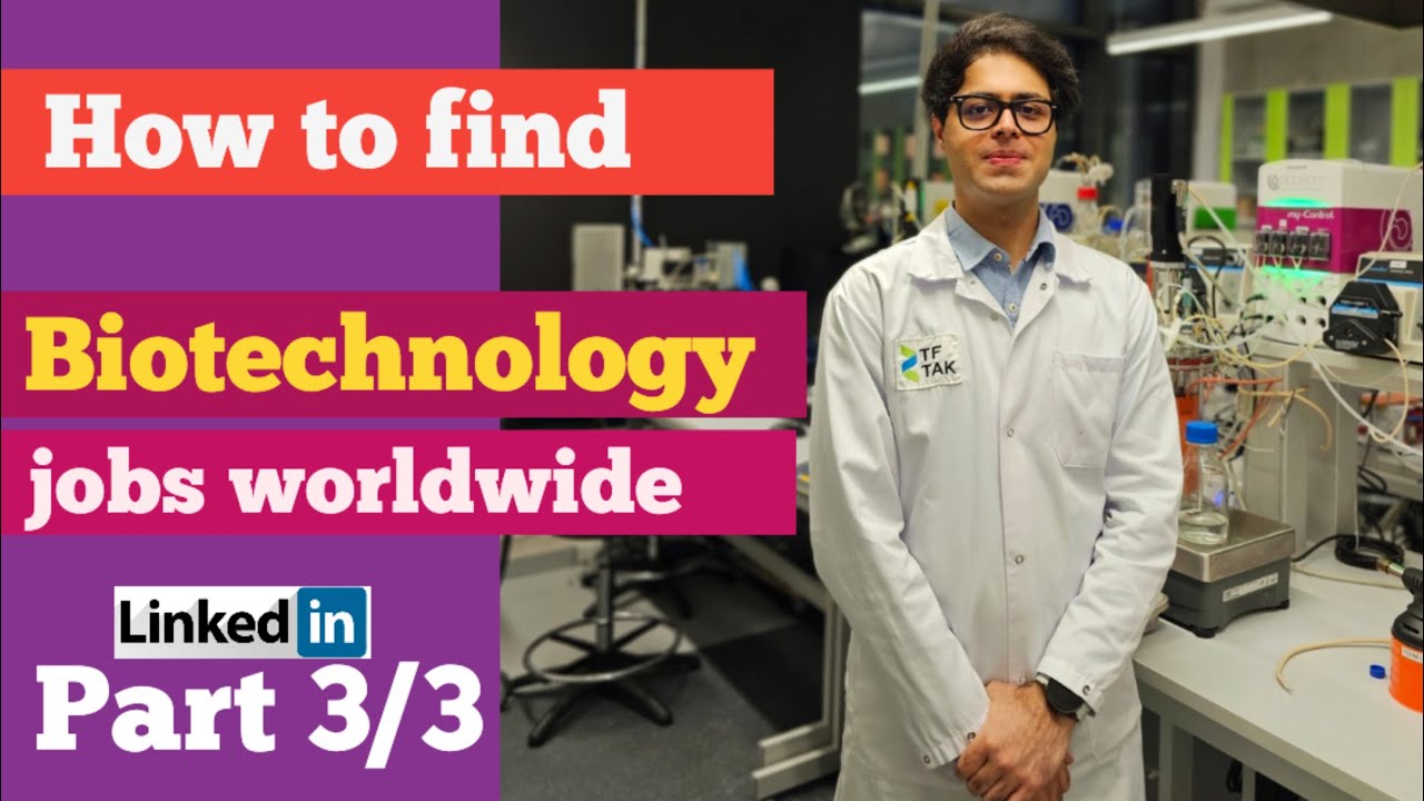 Find Biotechnology and Science Jobs using this LinkedIn Trick (Student Guide)