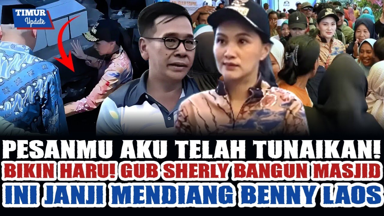 BUKTI TOLERANSI & CINTA! SHERLY BANGUN MASJID, INI PESAN SUAMI SEBELUM MENINGGAL!