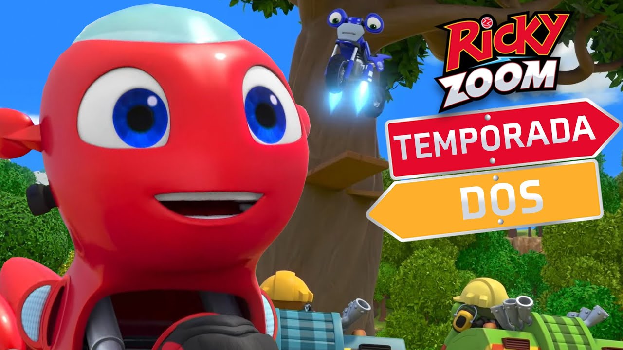 La bicicleta del bosque ⚡️Segunda temporada ⚡️ Dibujos Animados De Motos | Ricky Zoom Español