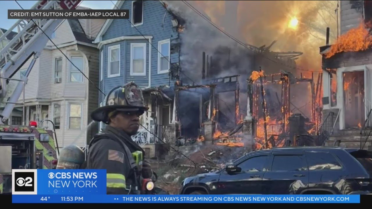 Elizabeth, N.J. fire damages several homes, displaces dozens of residents