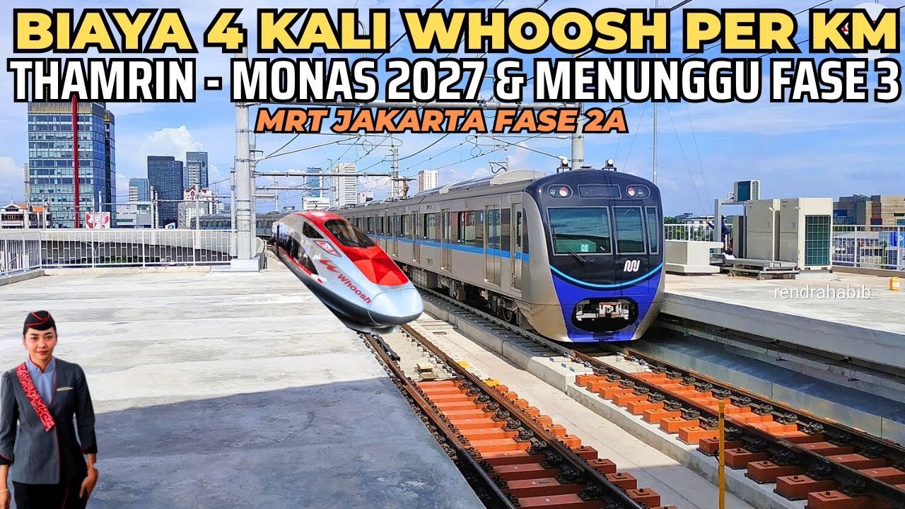 BIAYA 4 TRILYUN PER KM !! MRT FASE 2A Menunggu THAMRIN MONAS Selesai 2027 (CP201) & LANJUTAN FASE 3