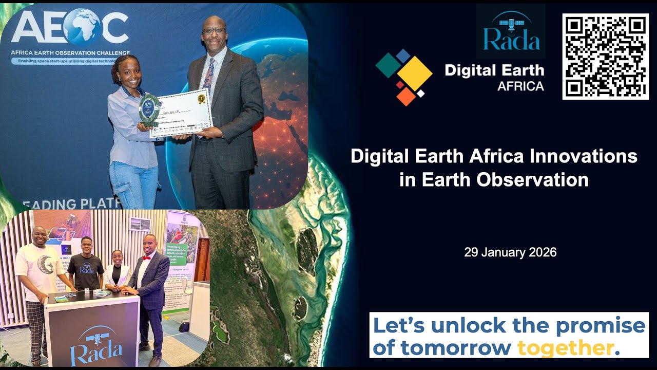 Digital Earth Africa Training to Rada 360 on 29 January 2026