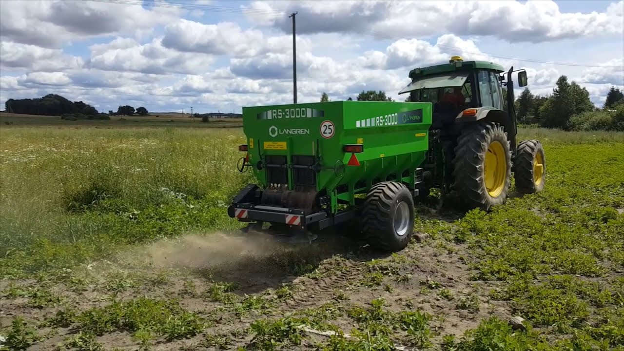Rozsiewacz do wapna RS-3000 - Wapniarka - LANGREN