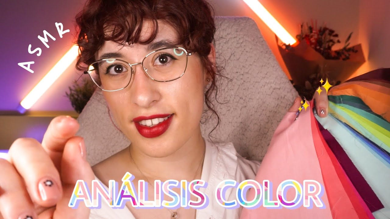 Análisis COLOR personal 1 HORA 🎨  Encontrando tu color ✨ Atención personal ASMR Roleplay en Español