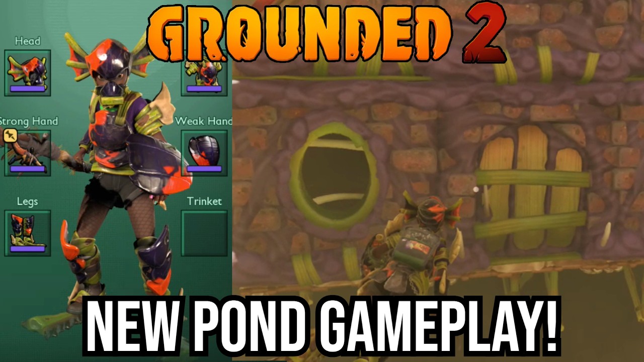 Новости Grounded 2: Into The Abyss | Полный обзор пруда!