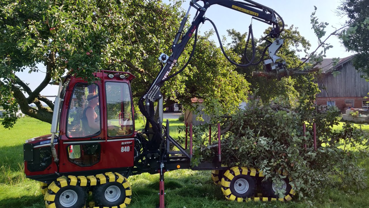 Alstor 840 Pro mit Hypro FG45 Fällgreifer  von Forstservice Köhl