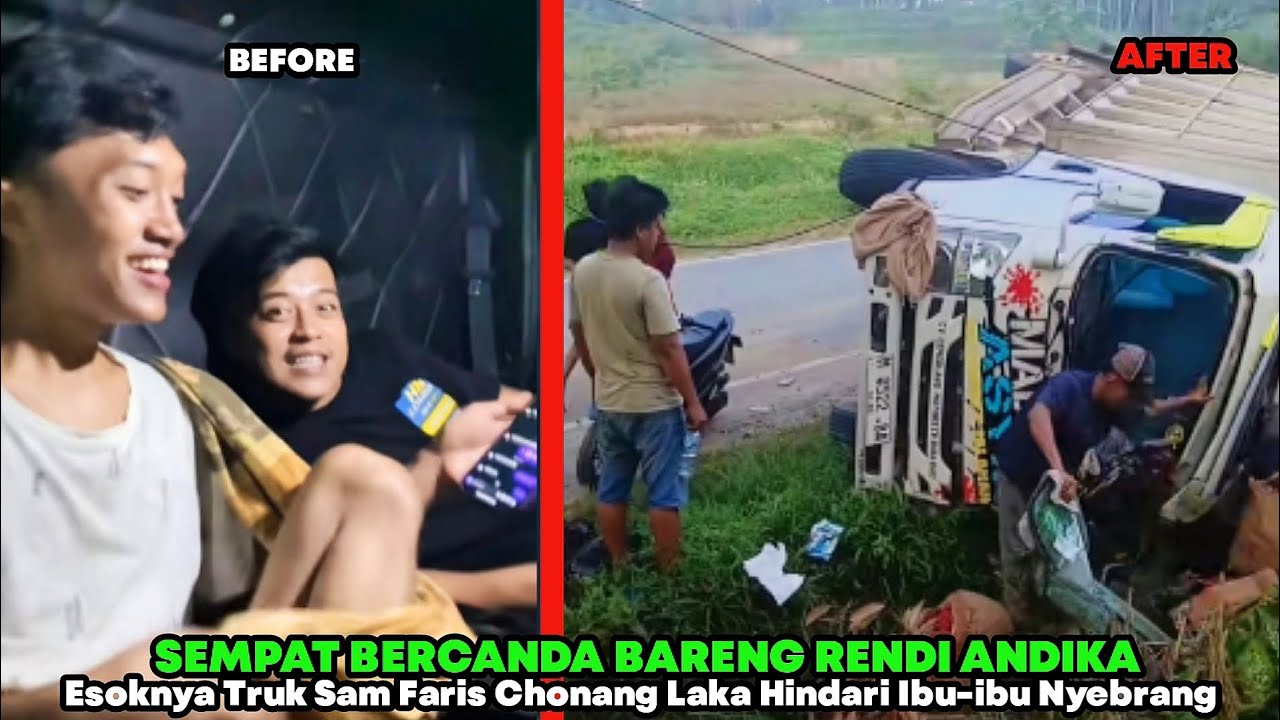 KEJADIAN SEBELUM LAKA‼️FARIS CHONANG SEMPAT BERCANDA BARENG RENDI ANDIKA DI KABIN