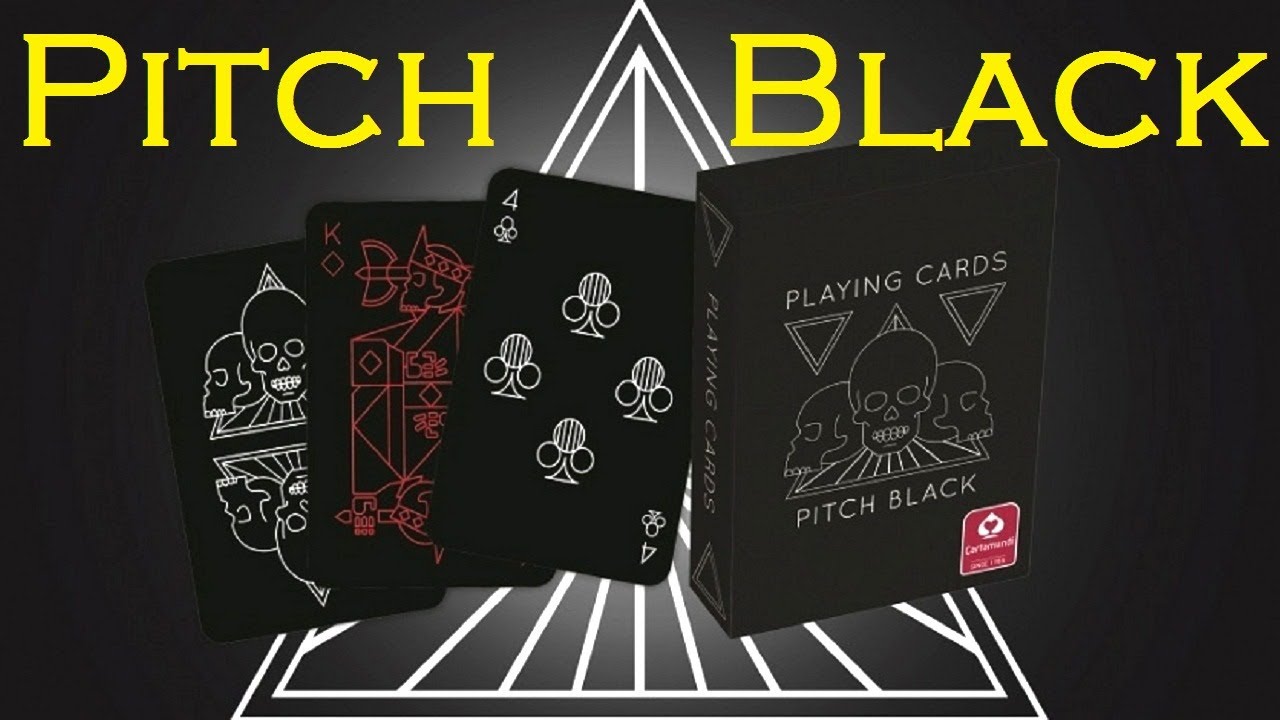 Карты игральные Cartamundi Pitch Black