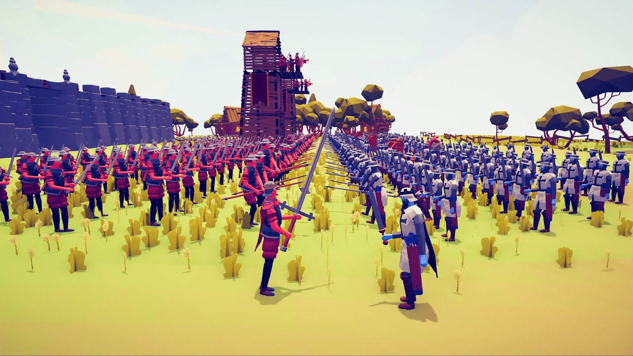 What Happens When KNIGHT ARMY Battles MEDIEVAL ARMY?