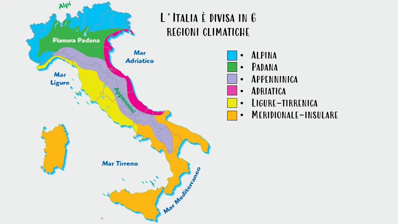 Climi e biomi europei ed italiani - Prof Betti