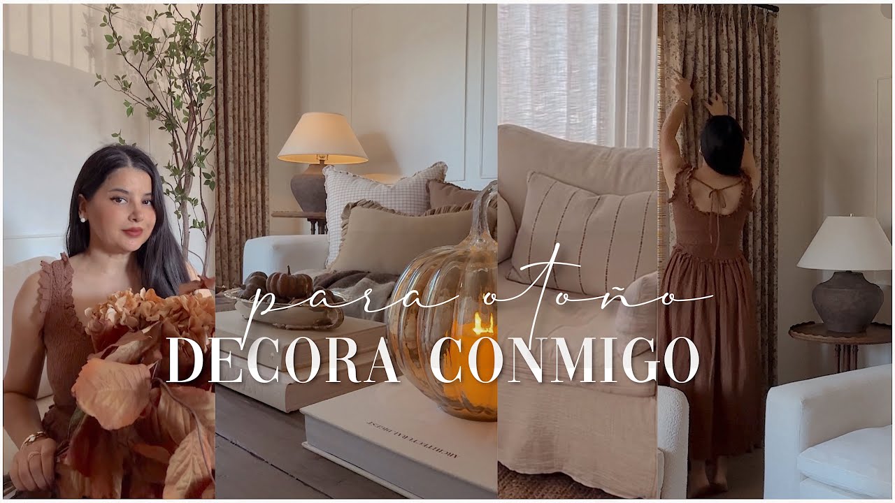 FALL DECORATE WITH ME | FALL DECOR IDEAS | DECORA CONMIGO  PARA OTOÑO | FALL 2025🍂