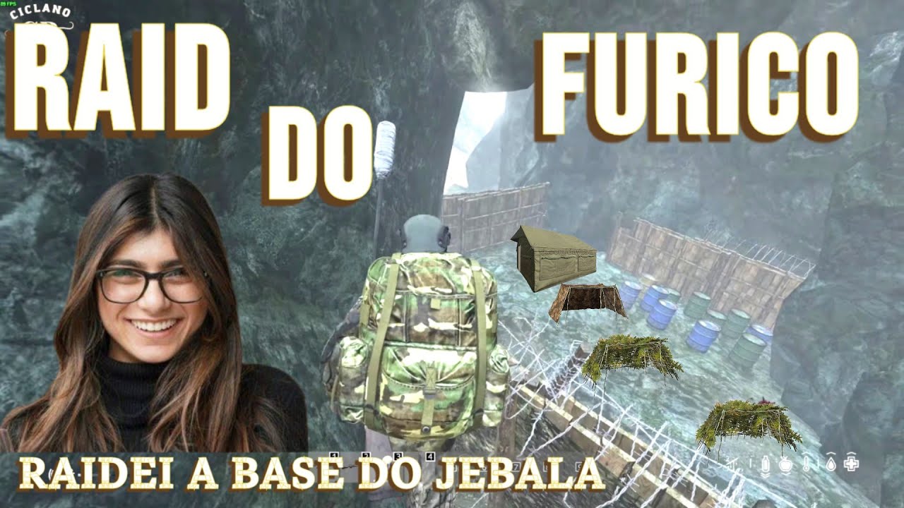 RAID DO FURICO - Dayz ( O DIA QUE RAIDEI A BASE DO JEBALA )