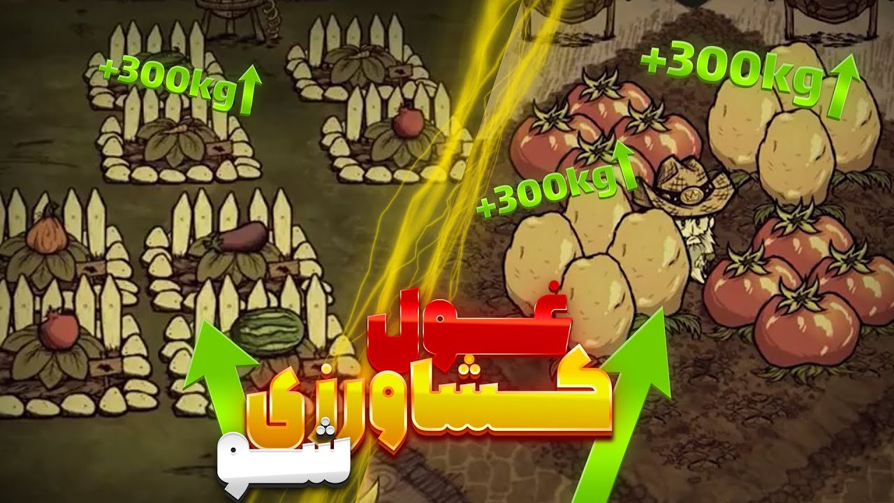 قبل این ویدیو هیچی از کشاورزی نمیدونی | آموزش کامل کشاورزی و فارمینگ توی دونت استارو | dont starve