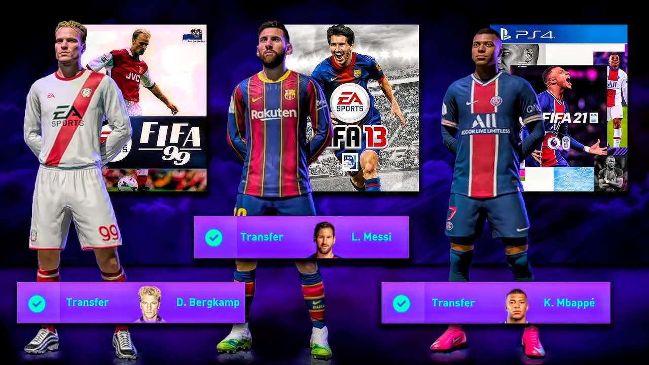 Signing All FIFA COVER STARS To One Career Mode Team! (FIFA 1999 - FIFA 21)