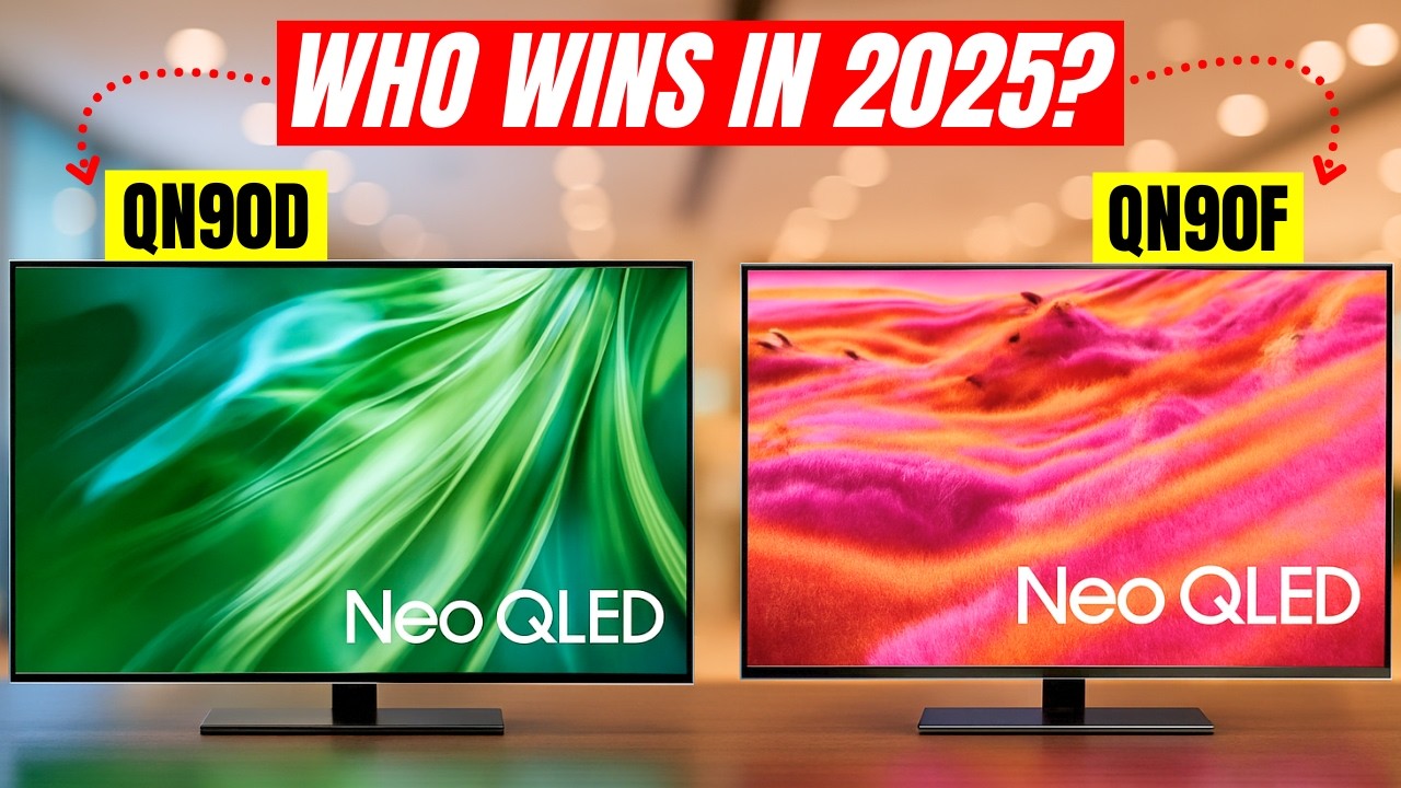 Samsung QN90F kontra QN90D 2025 &ndash; nowy flagowiec kontra ulubieniec zeszłego roku