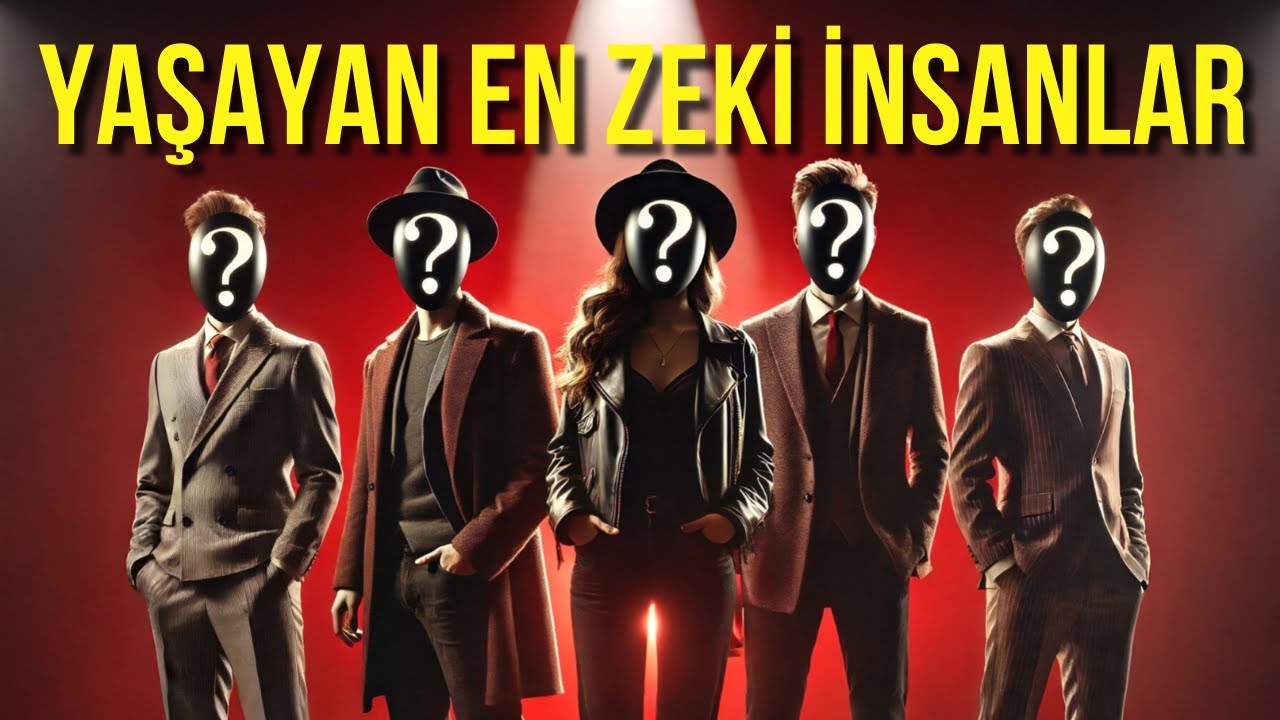 YAŞAYAN EN ZEKİ 4 İNSAN - EN YÜKSEK IQ PUANLARI
