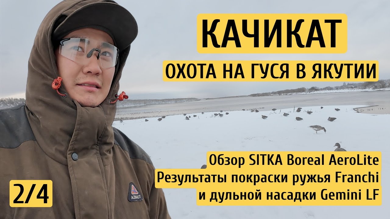 Охота на гуся Качикат - 2025