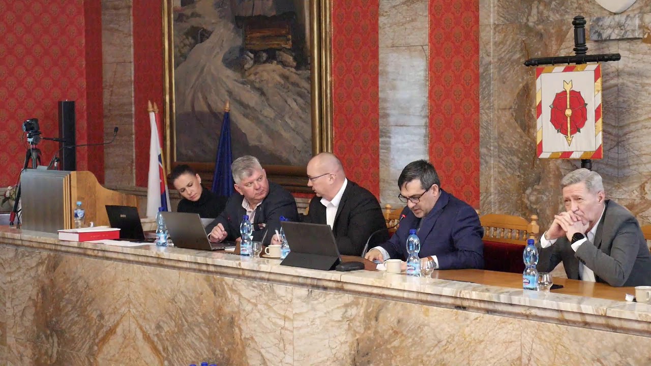 Mestské zastupiteľstvo Ružomberok - 29. 1. 2025