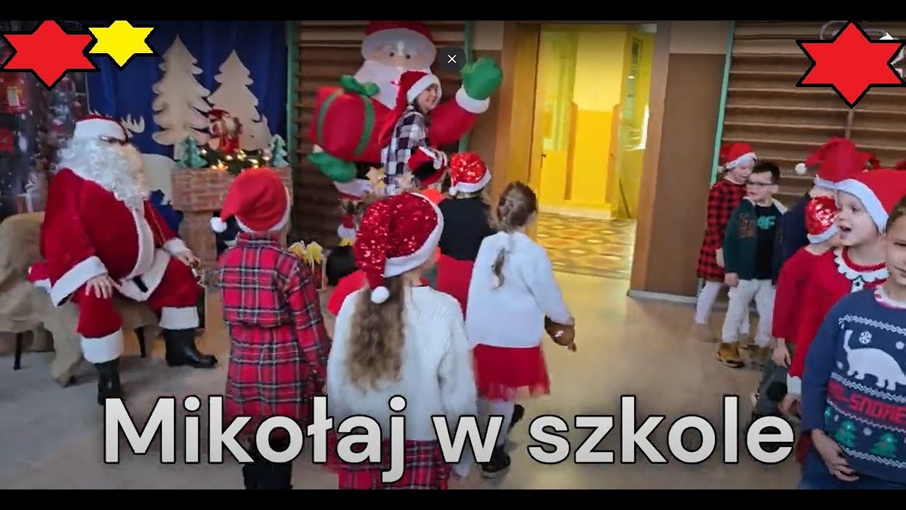 Mikołaj w szkole
