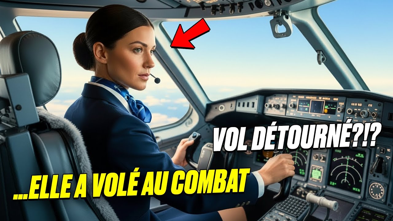 Des pirates ont détourné le vol — la « hôtesse » était une pilote de combat décorée