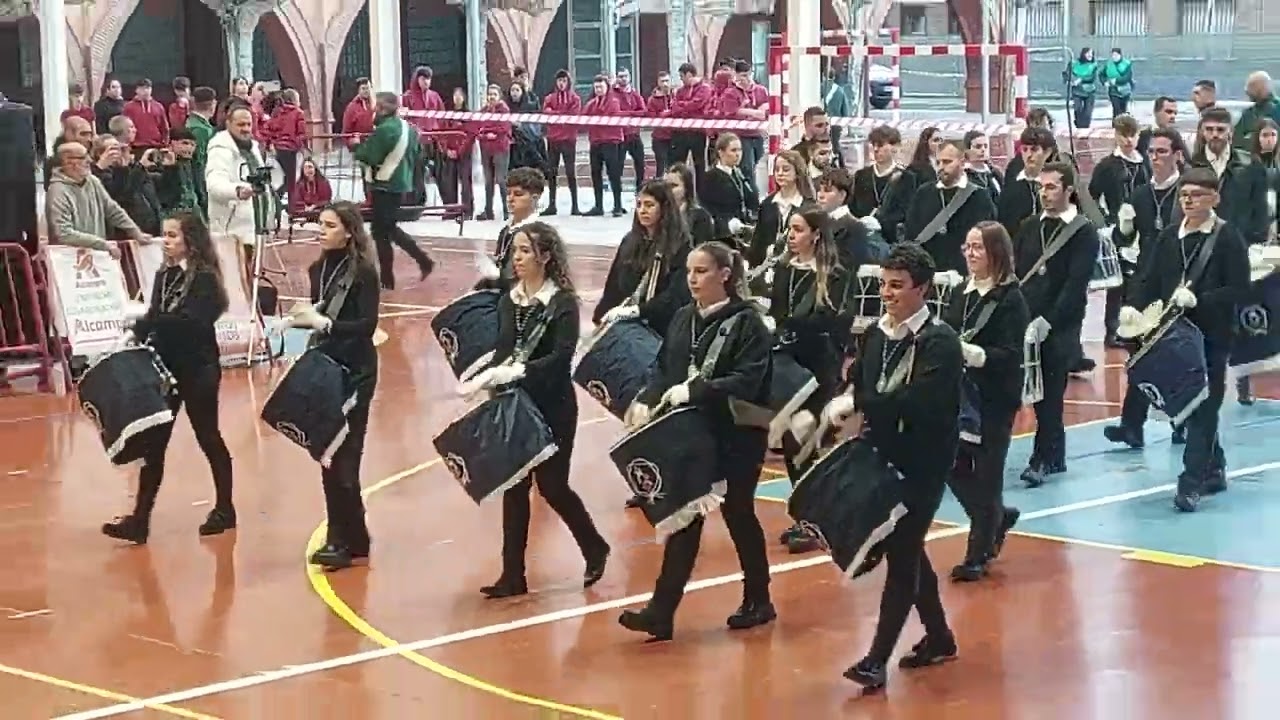 Presentación  y Los tambores y Bombos de la Cofradia de la del Prendimiento(Zaragoza)