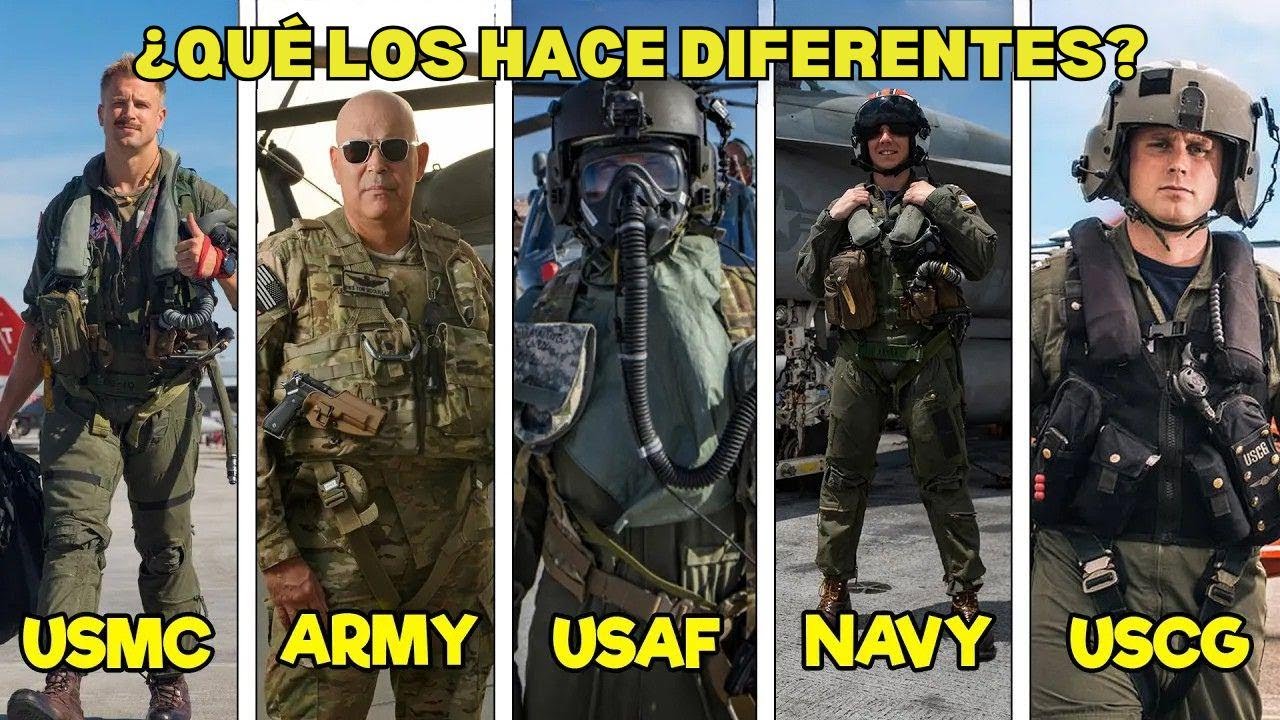&iquest;Por qu&eacute; todas las ramas del ej&eacute;rcito de EE.UU. tienen pilotos? Descubre las diferencias