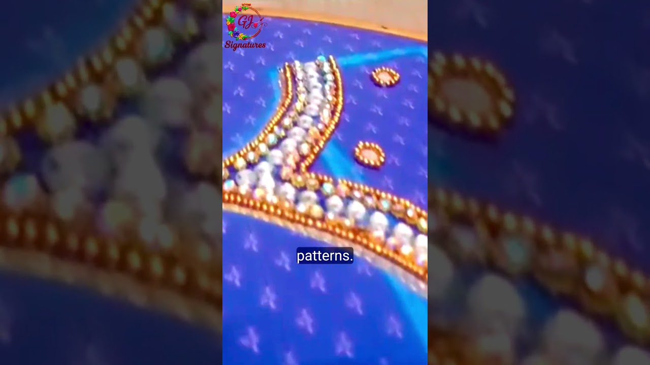 DIY Luxury Bead work Design by GJ Signatures 🧵